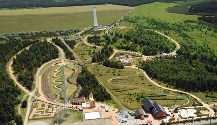 Luftbild Erlebnispark Teichland (Foto: urlaubsreich.de)